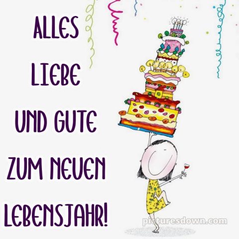 Herzlichen glückwunsch zum geburtstag lustig bild 3 kostenlos