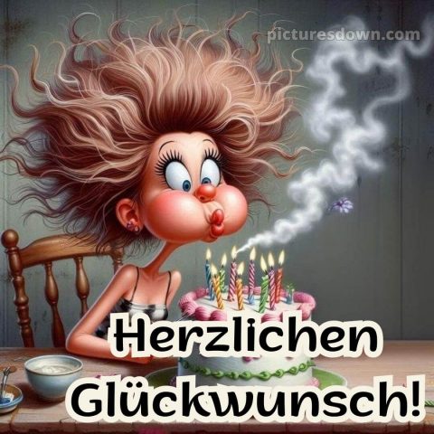 Herzlichen glückwunsch zum geburtstag lustig bild 4 kostenlos