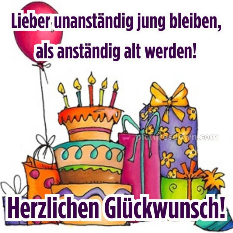 Herzlichen glückwunsch zum geburtstag lustig bild 7 kostenlos