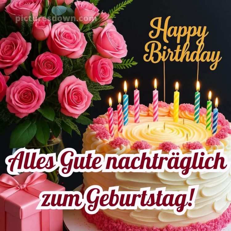 Herzlichen glückwunsch zum geburtstag nachträglich bild 8 kostenlos