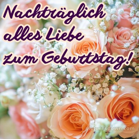 Herzlichen glückwunsch zum geburtstag nachträglich bild 9 kostenlos