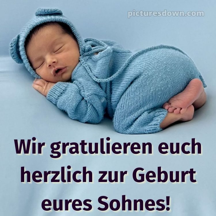 Herzlichen glückwunsch zur geburt eures sohnes bild 1 kostenlos