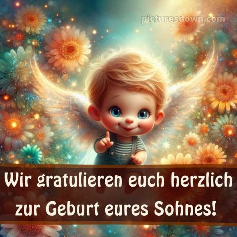 Herzlichen glückwunsch zur geburt eures sohnes bild 13 kostenlos