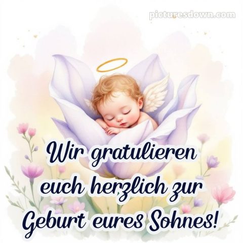 Herzlichen glückwunsch zur geburt eures sohnes bild 6 kostenlos