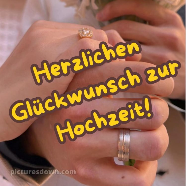 Herzlichen glückwunsch zur hochzeit bild 1 kostenlos