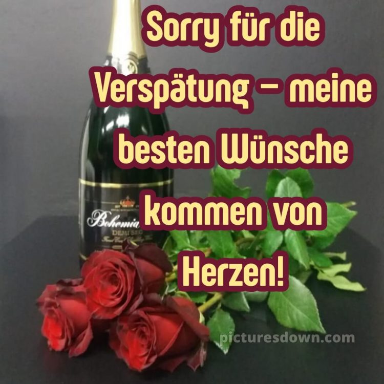 Nachträglich herzlichen glückwunsch zum geburtstag bild 4 kostenlos