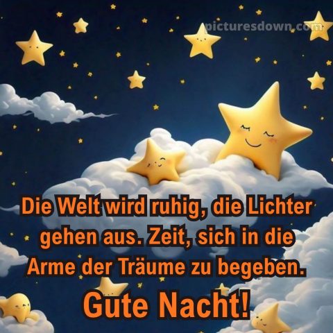 Sonntag abend gute nacht bild 1 kostenlos