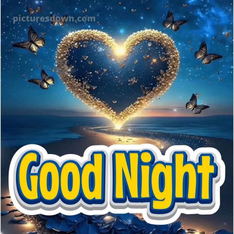 Good night love message picture 1 free download