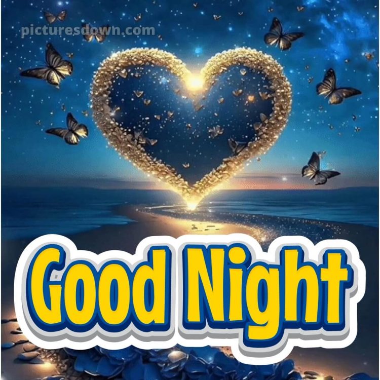 Good night love message picture 1 free download