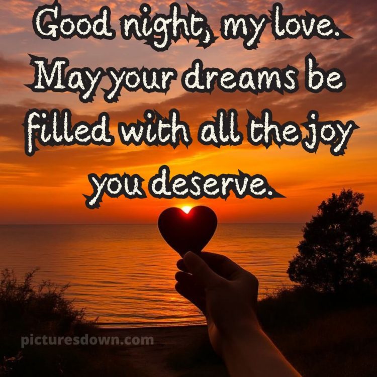 Good night love message picture 14 free download
