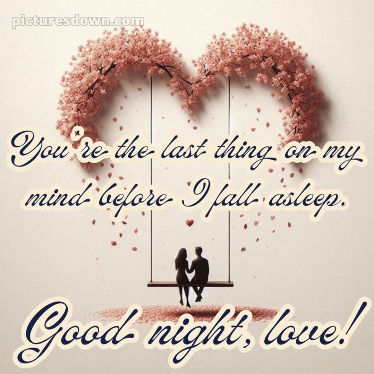 Good night love quotes picture 4 free download