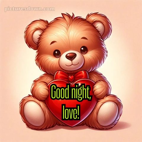 Good night message for love picture 1 free download