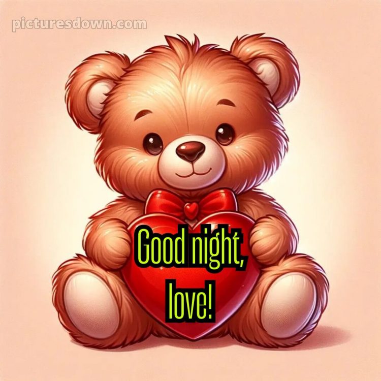 Good night message for love picture 1 free download