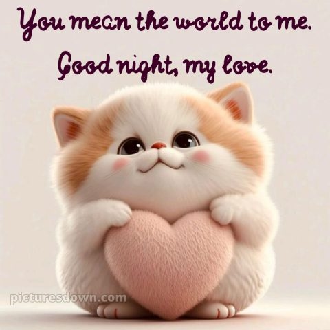 Good night msg for love picture 1 free download