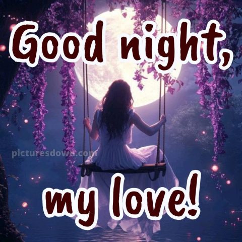 Good night love messages picture 1 free download