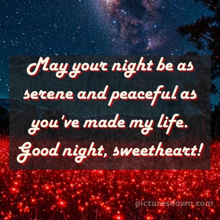 Good night love wishes picture 10 free download