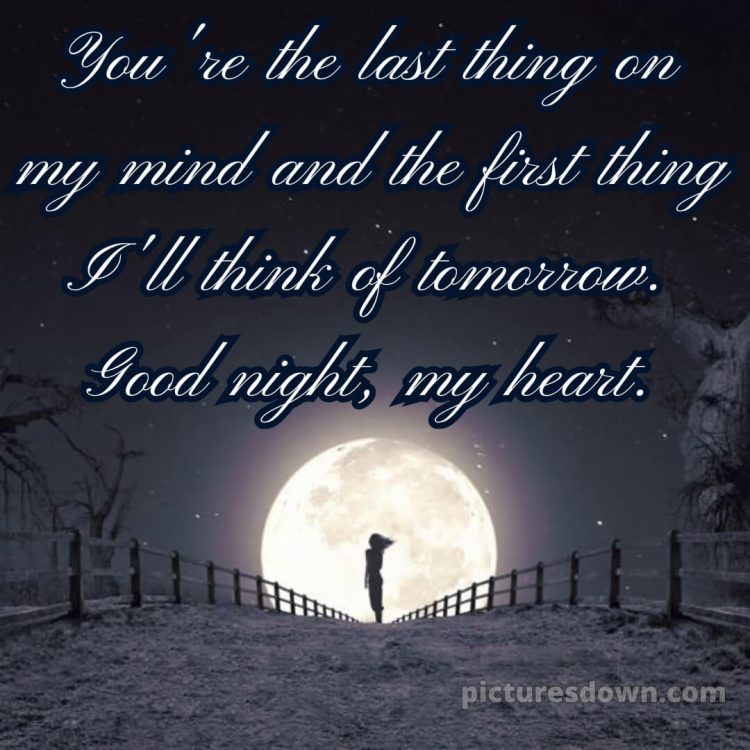 Love good night quotes picture 6 free download