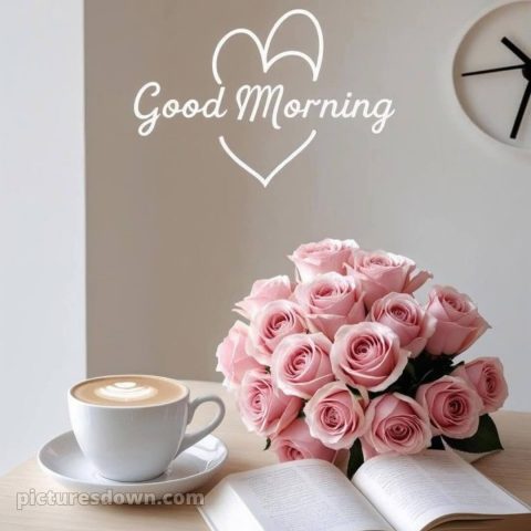 Love romantic good morning rose picture 1 free download