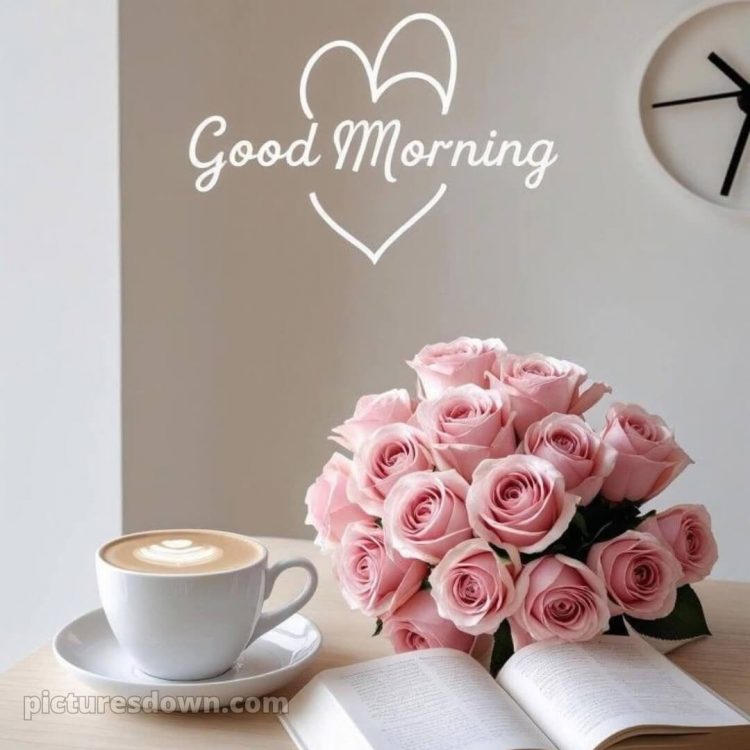 Love romantic good morning rose picture 1 free download