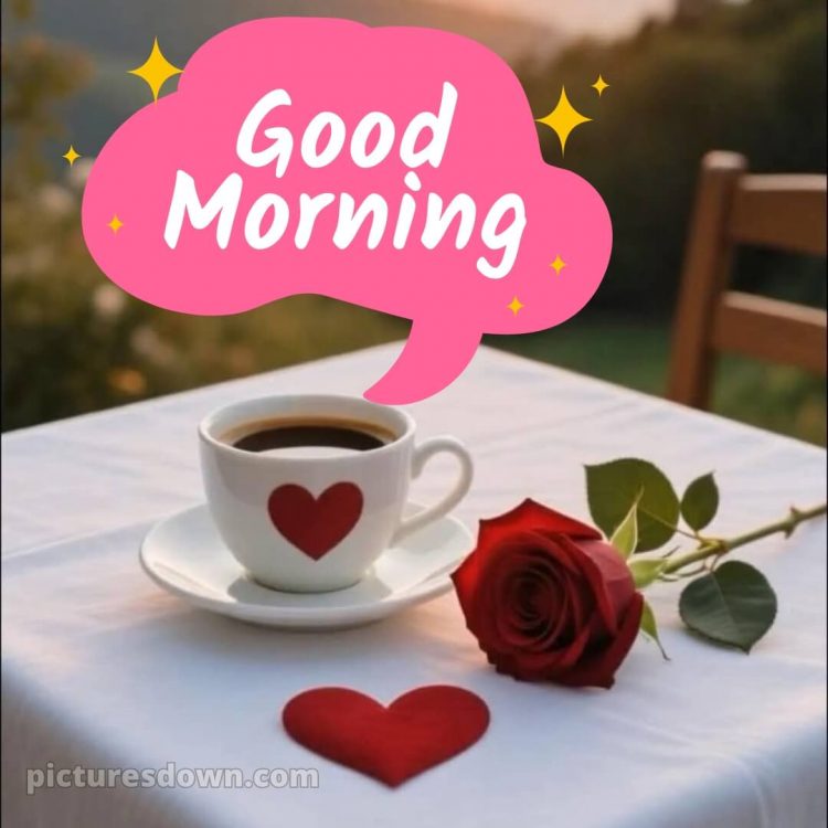 Love romantic good morning rose picture 10 free download