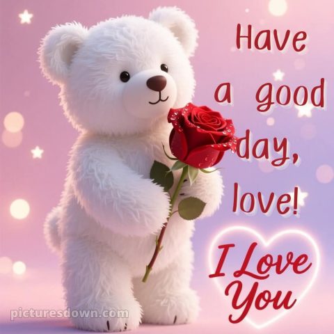 Love romantic good morning rose picture 3 free download