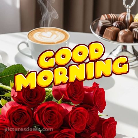 Love romantic good morning rose picture 4 free download