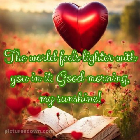 Romantic good morning message picture 2 free download