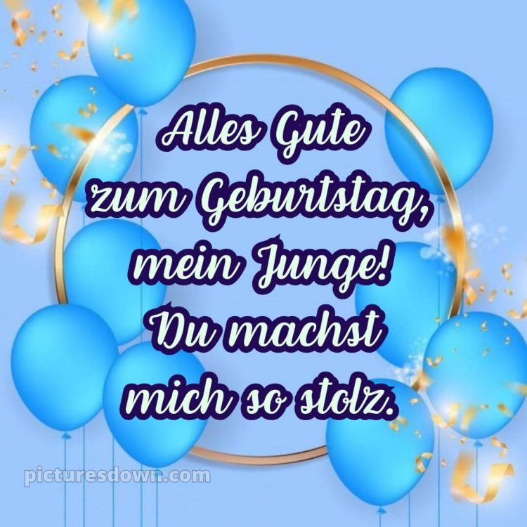 Alles gute zum geburtstag mein sohn bilder bild 5 kostenlos