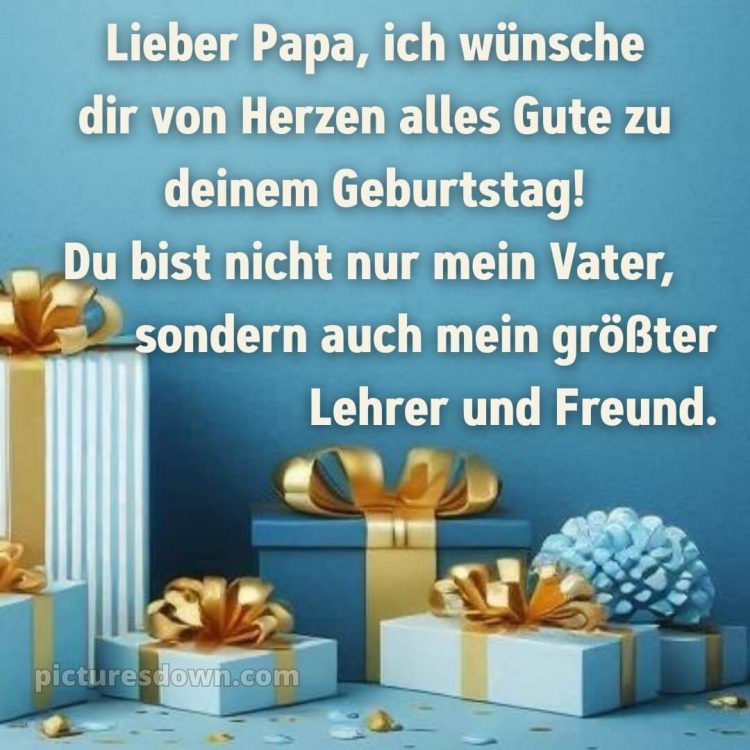 Alles gute zum geburtstag papa bilder bild 1 kostenlos