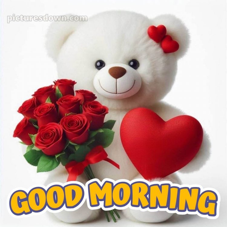 Good morning romantic rose picture 5 free download