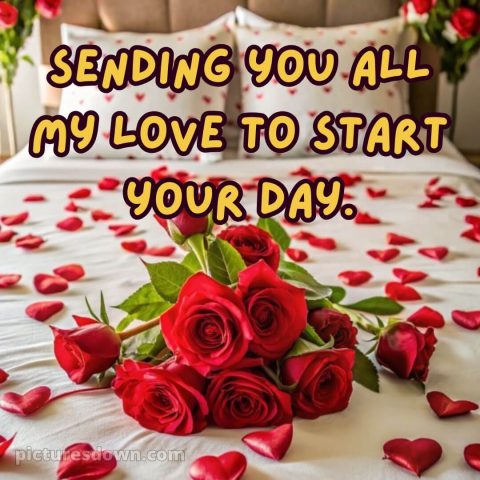 Good morning romantic rose picture 6 free download