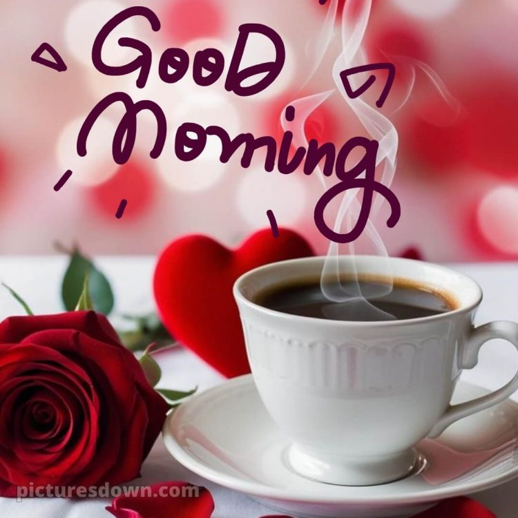 Good morning romantic rose picture 9 free download