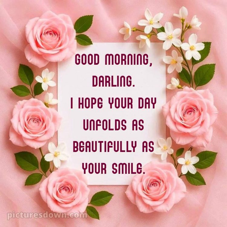 Good morning romantic roses picture 3 free download