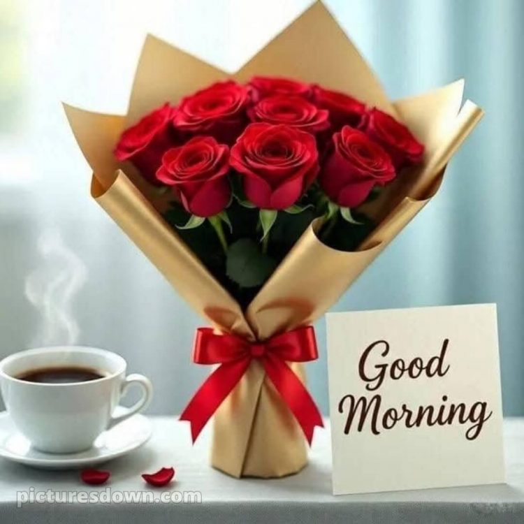 Good morning romantic roses picture 4 free download