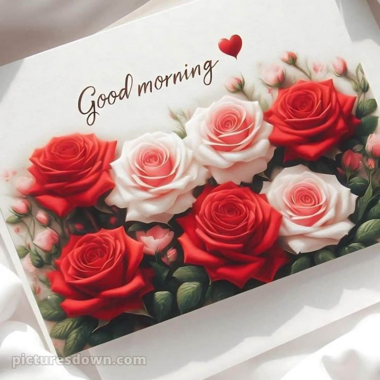 Good morning romantic roses picture 5 free download