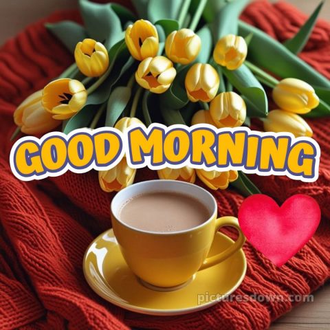 Love romantic good morning flowers picture 11 free download