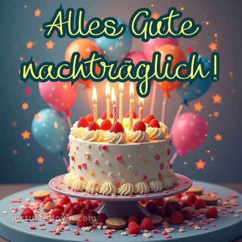 Nachträglich alles gute zum geburtstag bilder bild 3 kostenlos