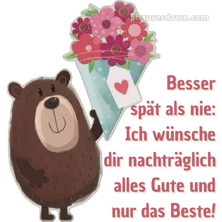 Nachträglich alles gute zum geburtstag bilder bild 4 kostenlos