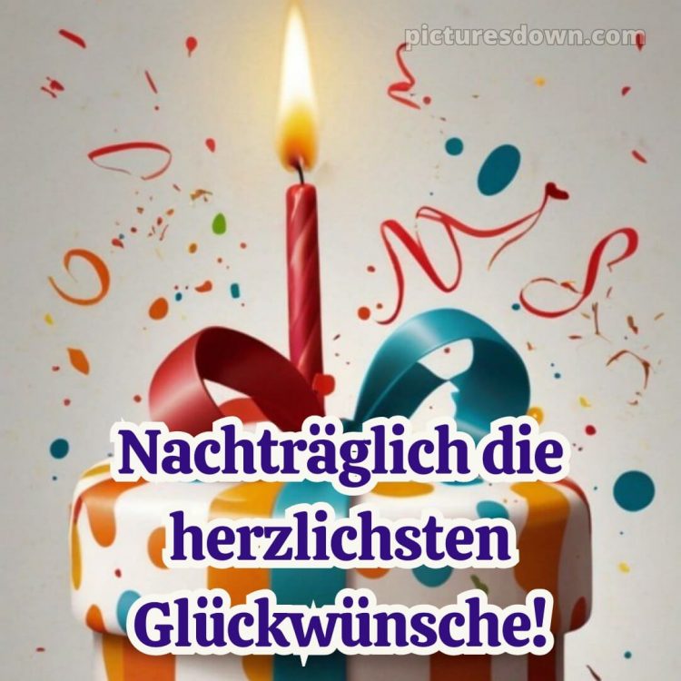 Nachträglich alles gute zum geburtstag bilder bild 7 kostenlos