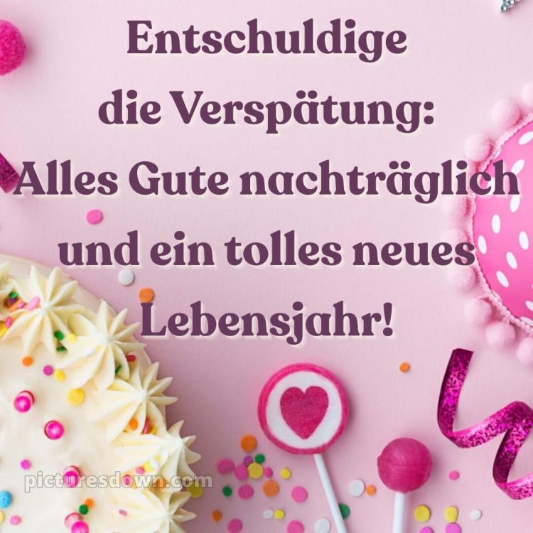 Nachträglich alles gute zum geburtstag bilder kostenlos bild 6 kostenlos