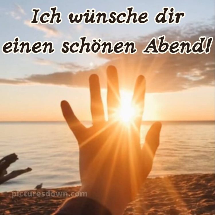 Ich wünsche dir einen schönen abend bild 2 kostenlos