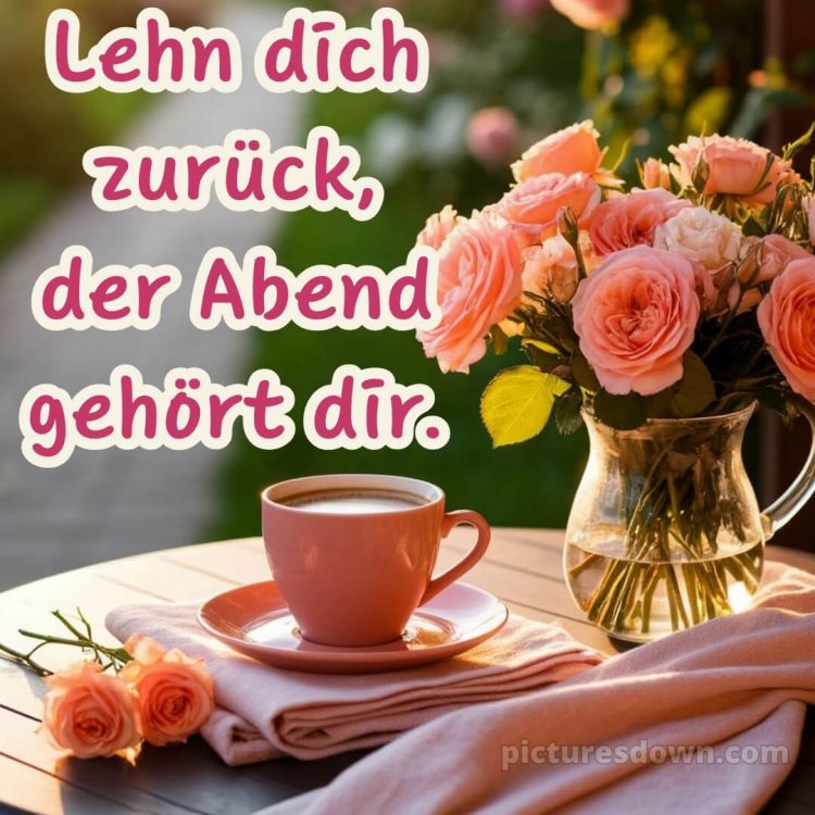 Ich wünsche dir einen schönen abend bild 7 kostenlos