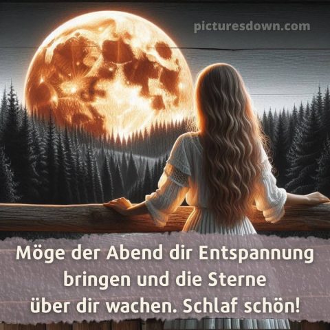 Ich wünsche dir einen schönen abend und später eine gute nacht herz bild 13 kostenlos