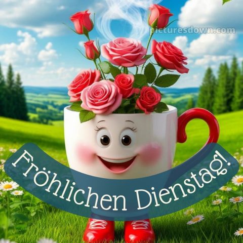 Ich wünsche dir einen schönen dienstag bild 15 kostenlos