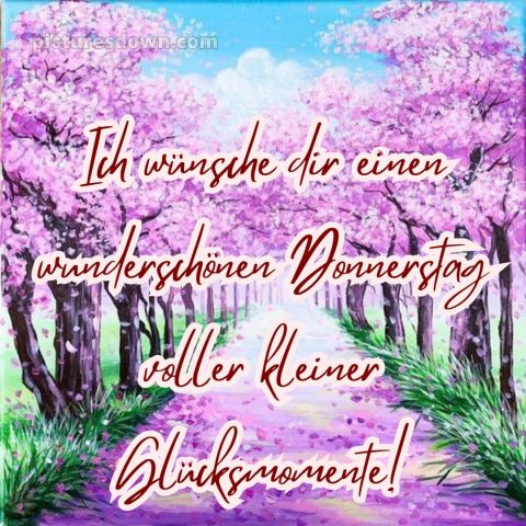 Ich wünsche dir einen schönen donnerstag bild 8 kostenlos
