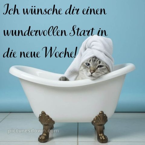 Ich wünsche dir einen schönen wochenstart bild 5 kostenlos