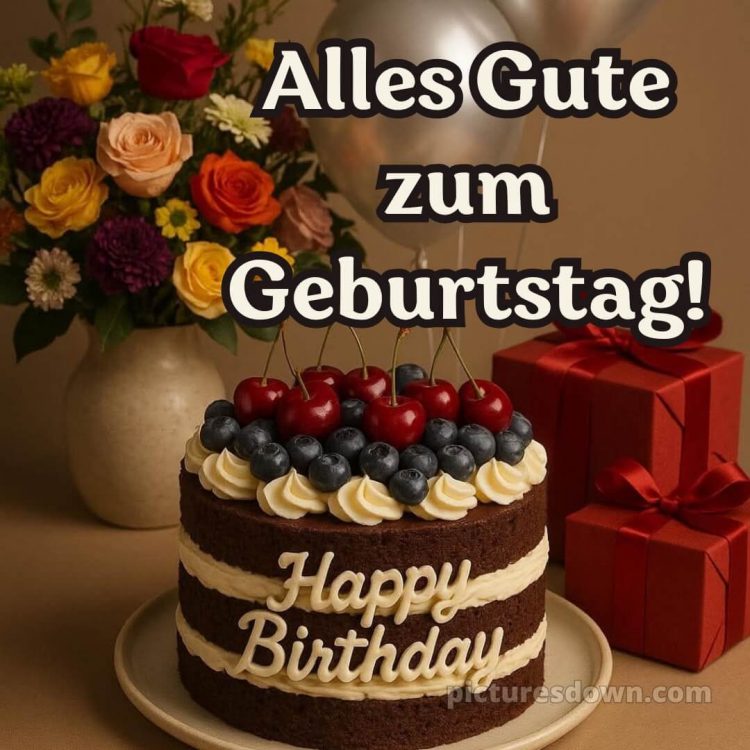 Ich wünsche dir von herzen alles gute zum geburtstag bild 10 kostenlos