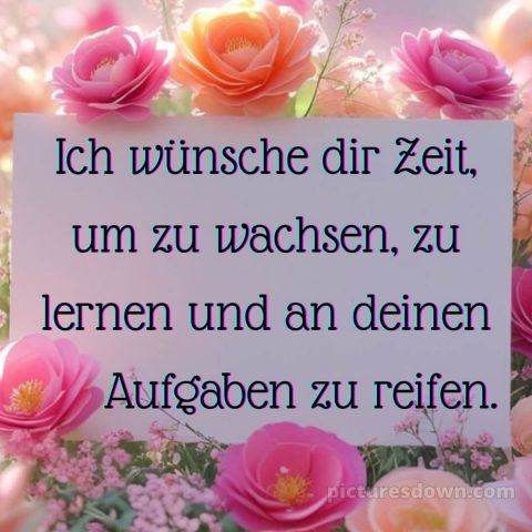 Ich wünsche dir zeit bild 4 kostenlos